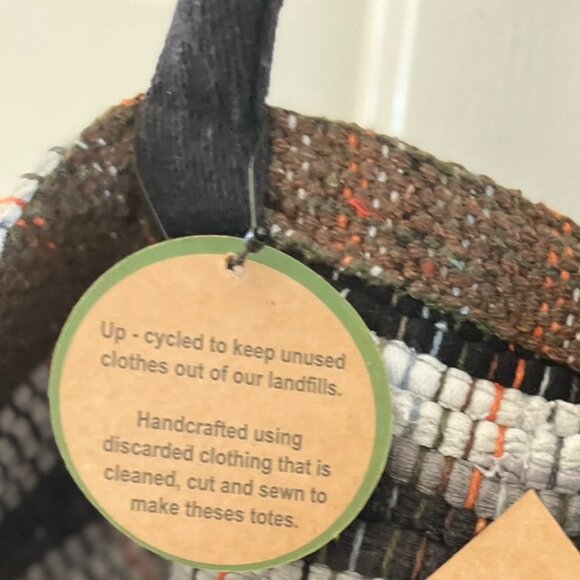 Studio Mabelle All Natural Eco-Friendly Durable Lr 22"x15"x6" Tote Bag - Picture 3 of 7